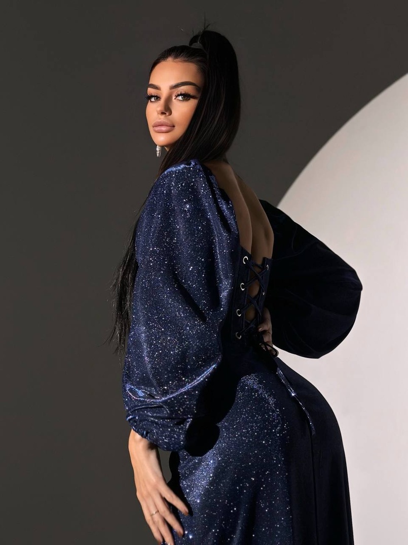 Сяючий комплект: корсет  + спідниця  максі з драпіруванням | PUSHKA SHOP