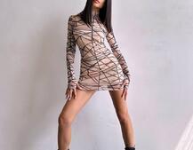 Міні сукня з принтом Міні сукня з принтом | PUSHKA SHOP