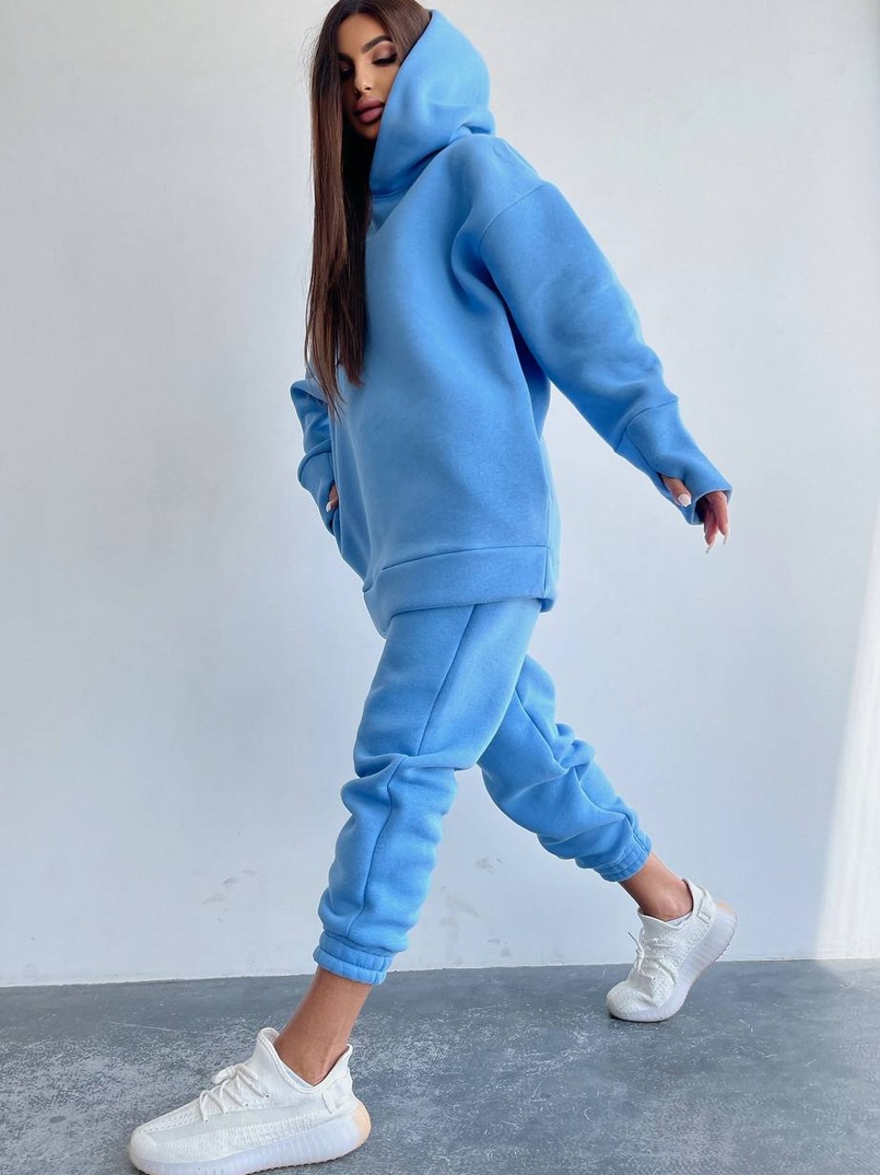Тёплый комплект: худи + спортивные штаны  | PUSHKA SHOP