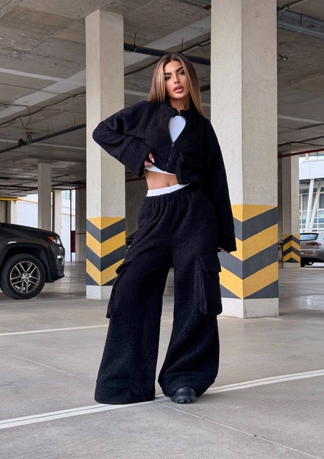 Теплий та мʼякий комплект Тедді на флісі Дуже приємний до тіла | PUSHKA SHOP