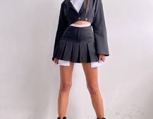 Комплект: спідниця, шорти+топ+піджак Комплект: спідниця, шорти+топ+піджак | PUSHKA SHOP