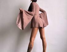 Ромпер з розкльошеними рукавами Ромпер з розкльошеними рукавами | PUSHKA SHOP