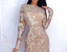 Кружевное платье по фигуре Кружевное платье по фигуре | PUSHKA SHOP