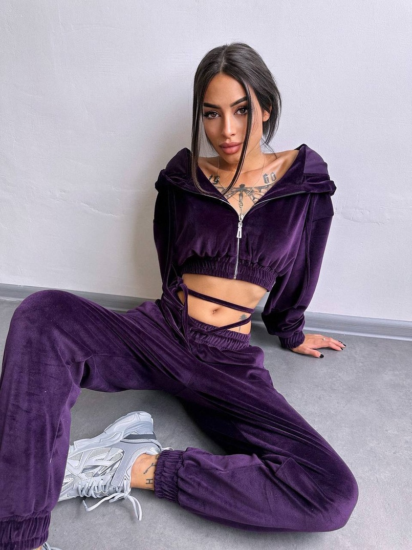 Велюровий комплект  | PUSHKA SHOP