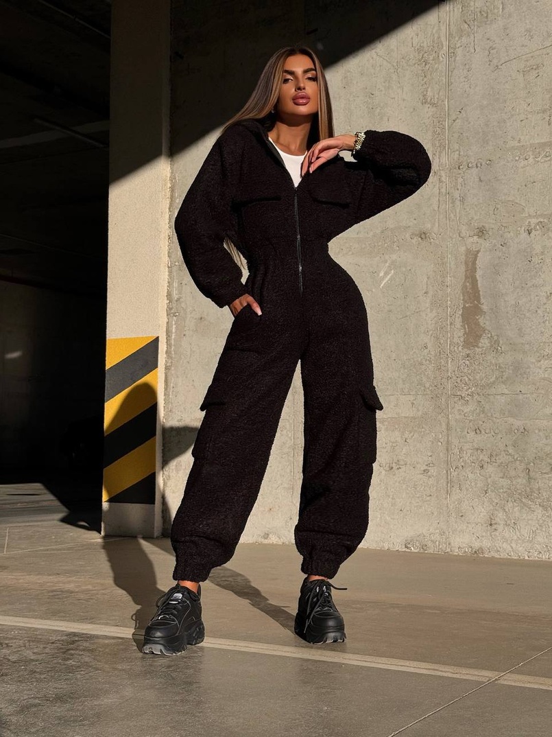 Теплий та мʼякий комбінезон Тедді на флісі Дуже приємний до тіла | PUSHKA SHOP