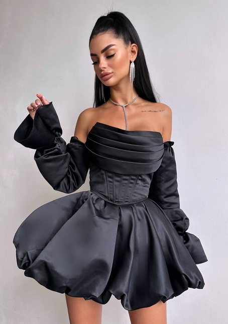 Комплект : корсет з рукавами  + спідниця балон  | PUSHKA SHOP