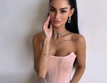 Корсетна сукня міді Корсетна сукня міді | PUSHKA SHOP