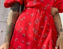 Платье миди со шнуровкой на спинке  Платье миди со шнуровкой на спинке  | PUSHKA SHOP