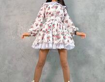 Платье со съёмным воротничком и подъюбником Платье со съёмным воротничком и подъюбником | PUSHKA SHOP