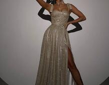 ✨Блискуча сукня максі з чашечками ✨ ✨Блискуча сукня максі з чашечками ✨ | PUSHKA SHOP