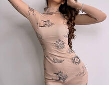 Міні сукня з принтом Міні сукня з принтом | PUSHKA SHOP