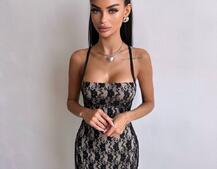 Мереживна сукня максі   | PUSHKA SHOP