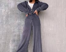 Велюровий комбінезон  | PUSHKA SHOP