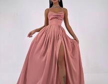 Атласний комплект: корсет + спідниця максі Атласний комплект: корсет + спідниця максі | PUSHKA SHOP