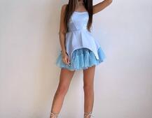 Атласна корсетна сукня  Атласна корсетна сукня  | PUSHKA SHOP