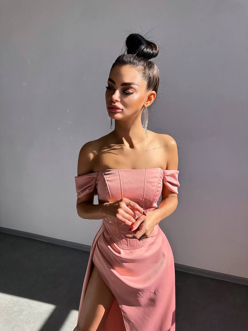 Комплект: корсет + спідниця максі з драпіруванням Комплект: корсет + спідниця максі з драпіруванням | PUSHKA SHOP