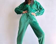 Велюровий комбінезон   | PUSHKA SHOP