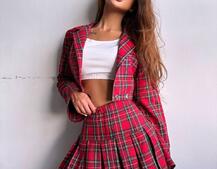 Комплект: спідниця, шорти+топ+піджак Комплект: спідниця, шорти+топ+піджак | PUSHKA SHOP