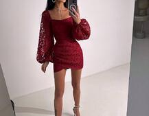 Мереживний комплект: корсет + спідниця міні | PUSHKA SHOP